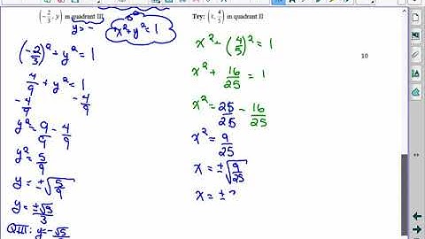 Math 20-1 The Unit Circle Video