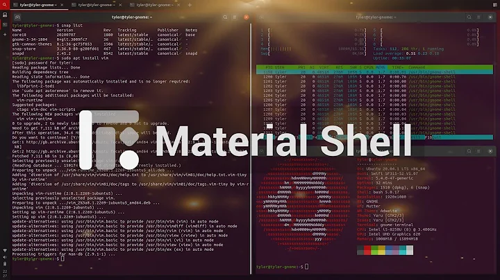 Material Shell | Supercharge Your GNOME Desktop