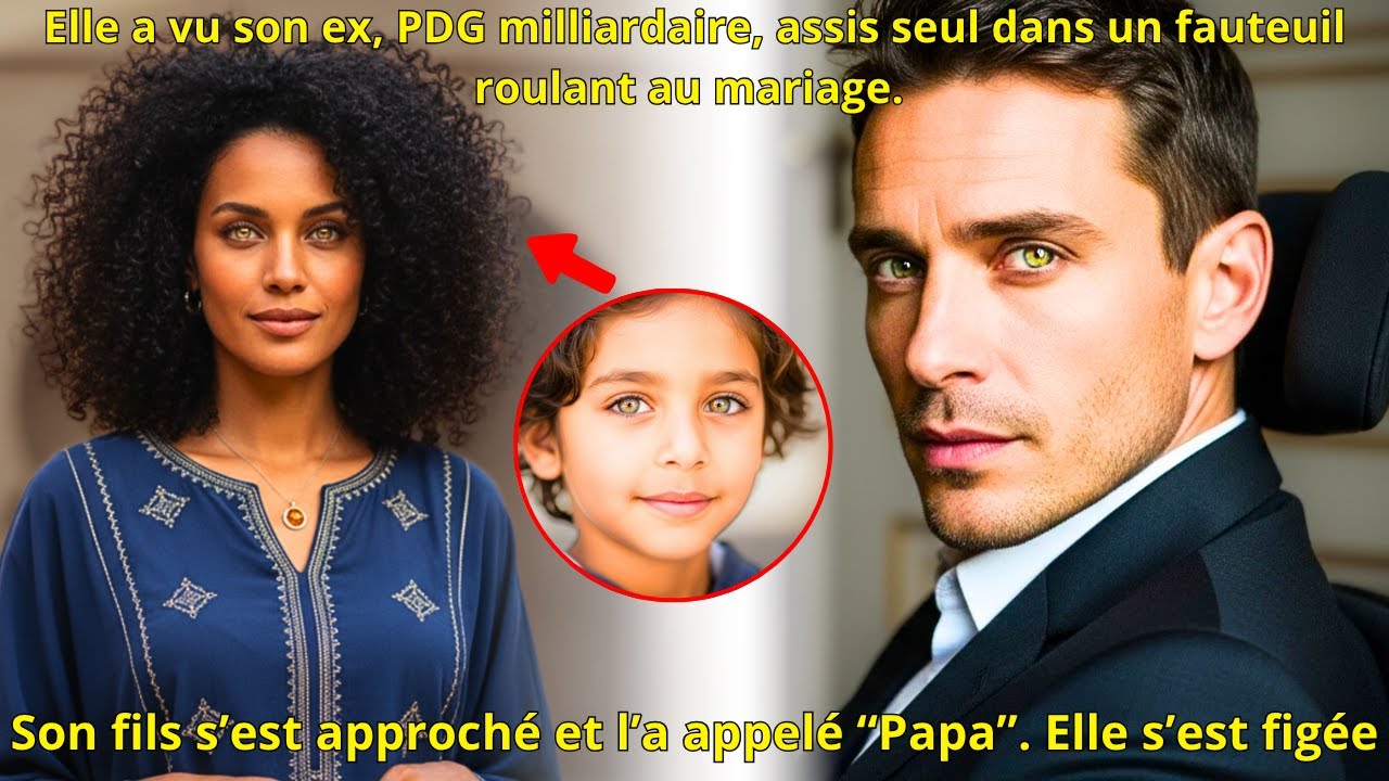 Elle a vu son ex, PDG milliardaire, assis seul dans un fauteuil roulant au mariage. Son fils s'est..
