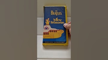 The Beatles - Yellow Submarine Film Promo Tape Box from Apple. #beatles #yellowsubmarine #shorts