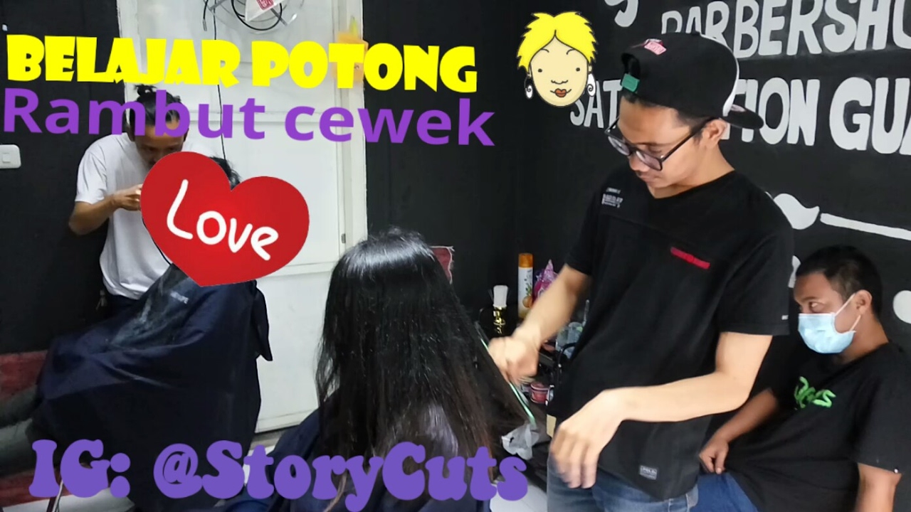  Potong  rambut  wanita Layered  Haircut  Belajar YouTube