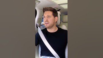 Everything | Michael Buble #shorts #carpoolkaraoke #michaelbuble