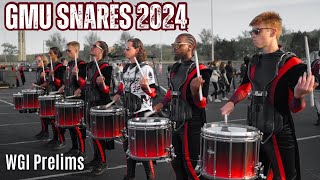 GMU Indoor 2024 Snare Subs || WGI Prelims