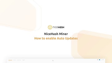 NiceHash Miner - Auto Update