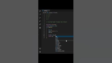 C++ Code for Inverted Right Triangle Star Pattern | day 13 ... radhe radhe 🩵
