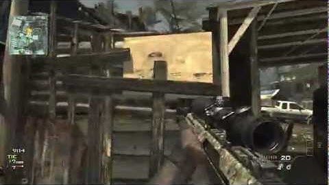 CoD MW3 - Learning to Quickscope
