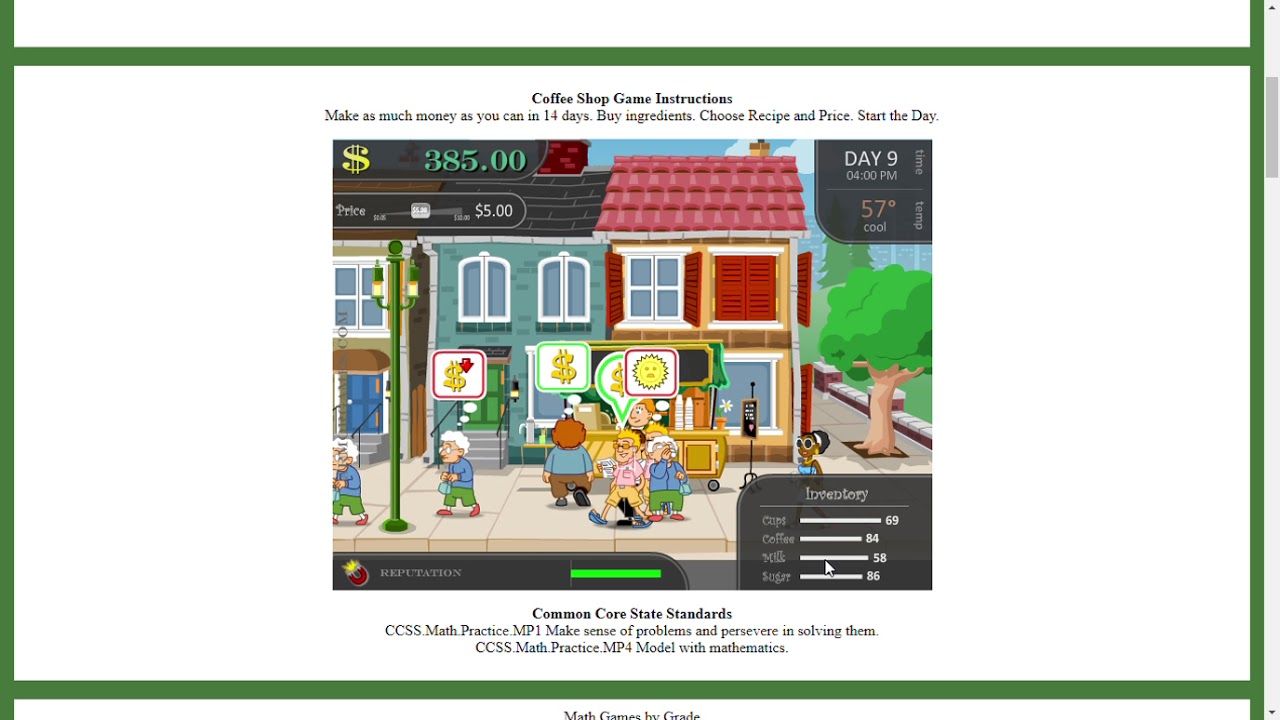 Coffee Shop Game... 650+ YouTube