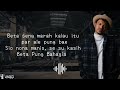 Wizz baker beta pung bahagia lirik lagu timur terbaru