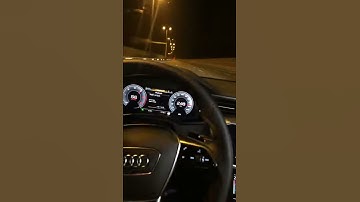 2021 Audi A6 40tdi top speed #shorts