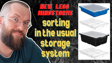 How to store parts of the new Mindstorms Robot Inventor (LEGO 51515)?
