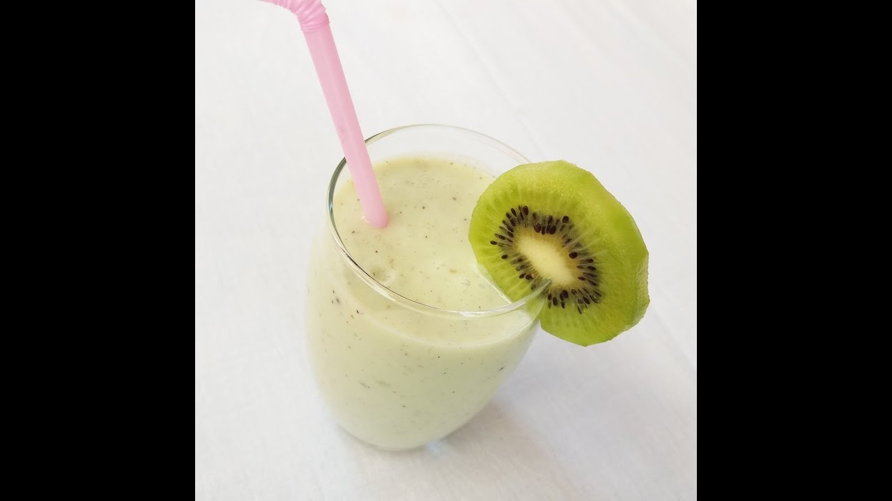 Kiwi Milk Shake - YouTube