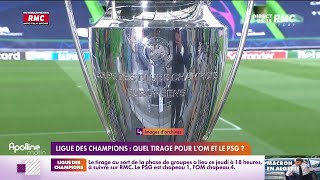 Ligue des Champions : quel tirage pour l'OM et le PSG ?