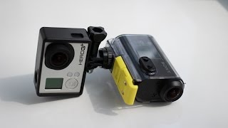 GoPro vs Sony Action Cam. Стабилизация. HelpfulDevices