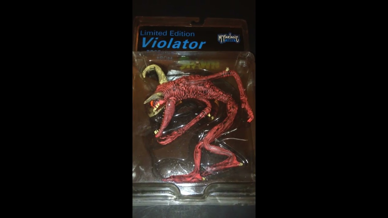 Spawn 1994 Limited Edition RED VIOLATOR Exclusive Action Figure