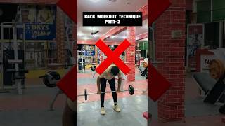 Back Workout Correct Form | Must-Know Gym Tips for Beginners #BackWorkout #GymTips #FitnessShorts