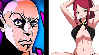 Anime vs Reddit the rock reaction meme Kushina Uzumaki