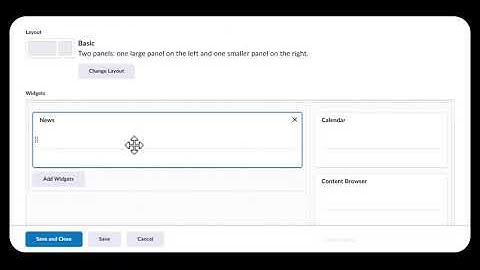 How to Create a Customized Course Homepage in Brightspace | Tutorial for Instructors