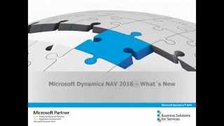 Whats New Dynamics Nav 2016 Navision - Microsoft Stellt Das Neue Erp System Bereit.