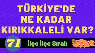 Ne Kadar Kırıkkaleli Var? - Türkiye’deki Kırıkkale Nüfusuna Kayıtlı Kişi Sayısı - İlçe İlçe Sıralı Resimi