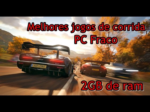 JOGOS de CORRIDA PRA PC FRACO com 1GB DE RAM