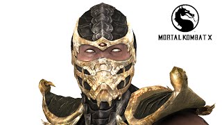 Mortal Kombat X: Tournament Scorpion 3D Model screenshot 1