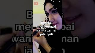 Jenis Dandanan Yang Dilarang Oleh Islam shorts dakwah ceramah islam agama