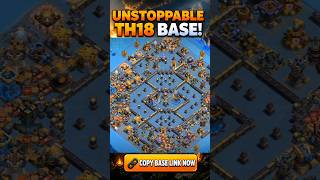 Unstoppable TH18 Best Base pros used bases 🔥 Clashofclans 2026 #clashofclans