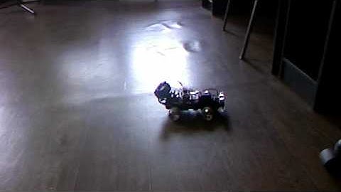 msp430 launchpad robot car with ultrasonic sensor HC-SR04