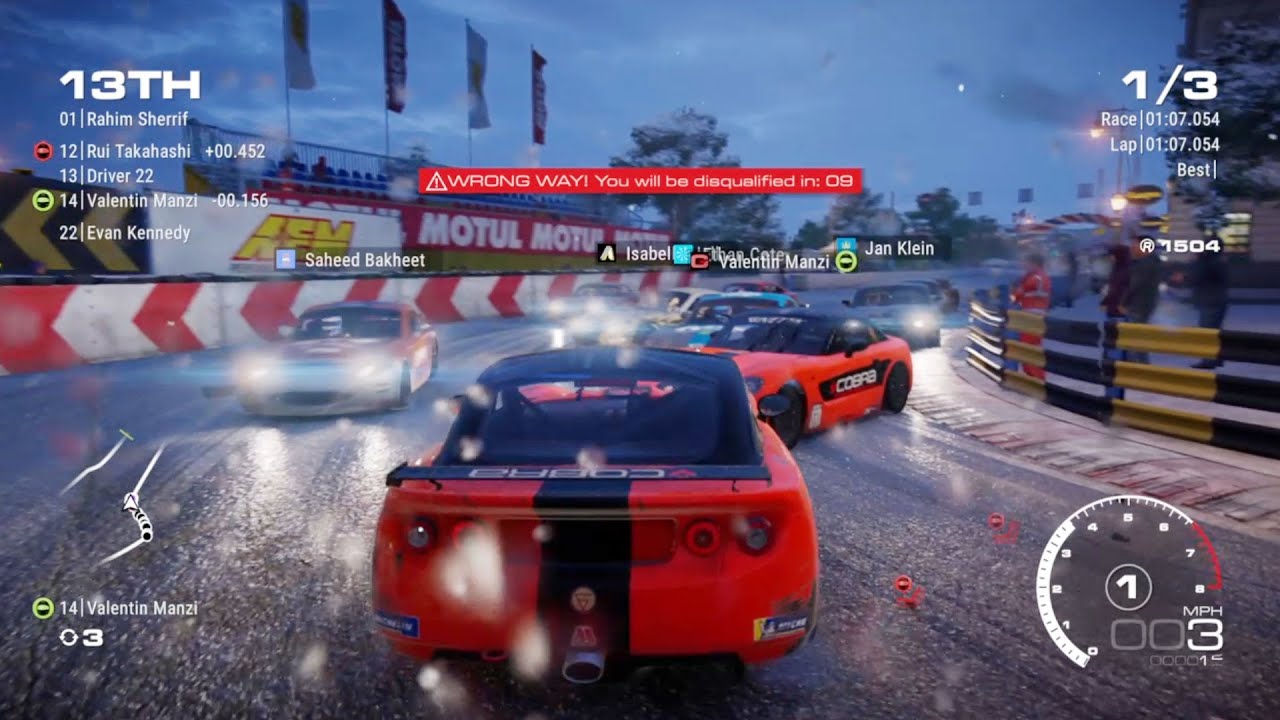 GRID Legends  ALWAYS IN FIRST PLACE THE MOSCOW RACE- GAMEPLAY( FULL GAME)