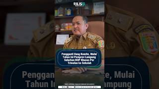 Starting this year, the Lampung Provincial Government will distribute quarterly special BOP funds...