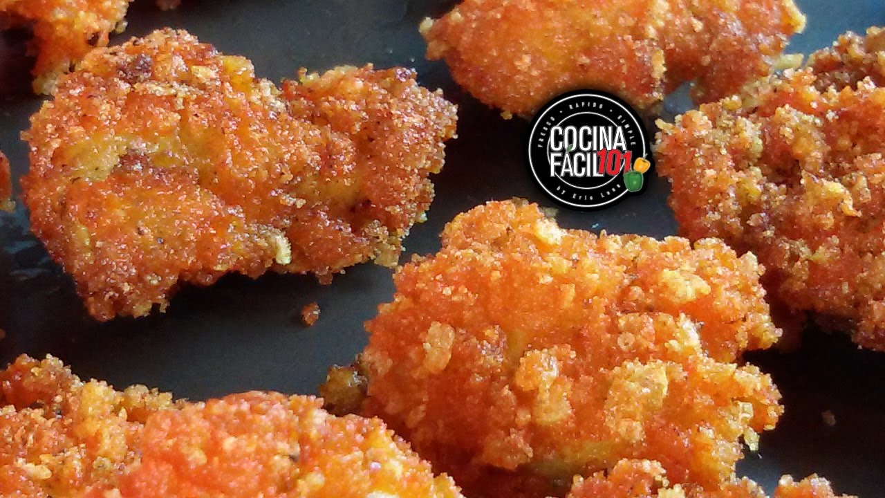 NUGGETS DE POLLO ESTILO KFC (PASO A PASO) l COCINA FACIL 101 - YouTube