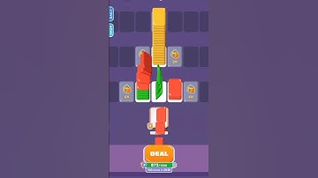 Card Shuffle Sort Android Gameplay Level 2 #games #trend  #viral #shorts  #gameplay