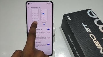 How to set navigation button in realme gt neo 3t | Realme gt 2 me navigation button kaise set kare