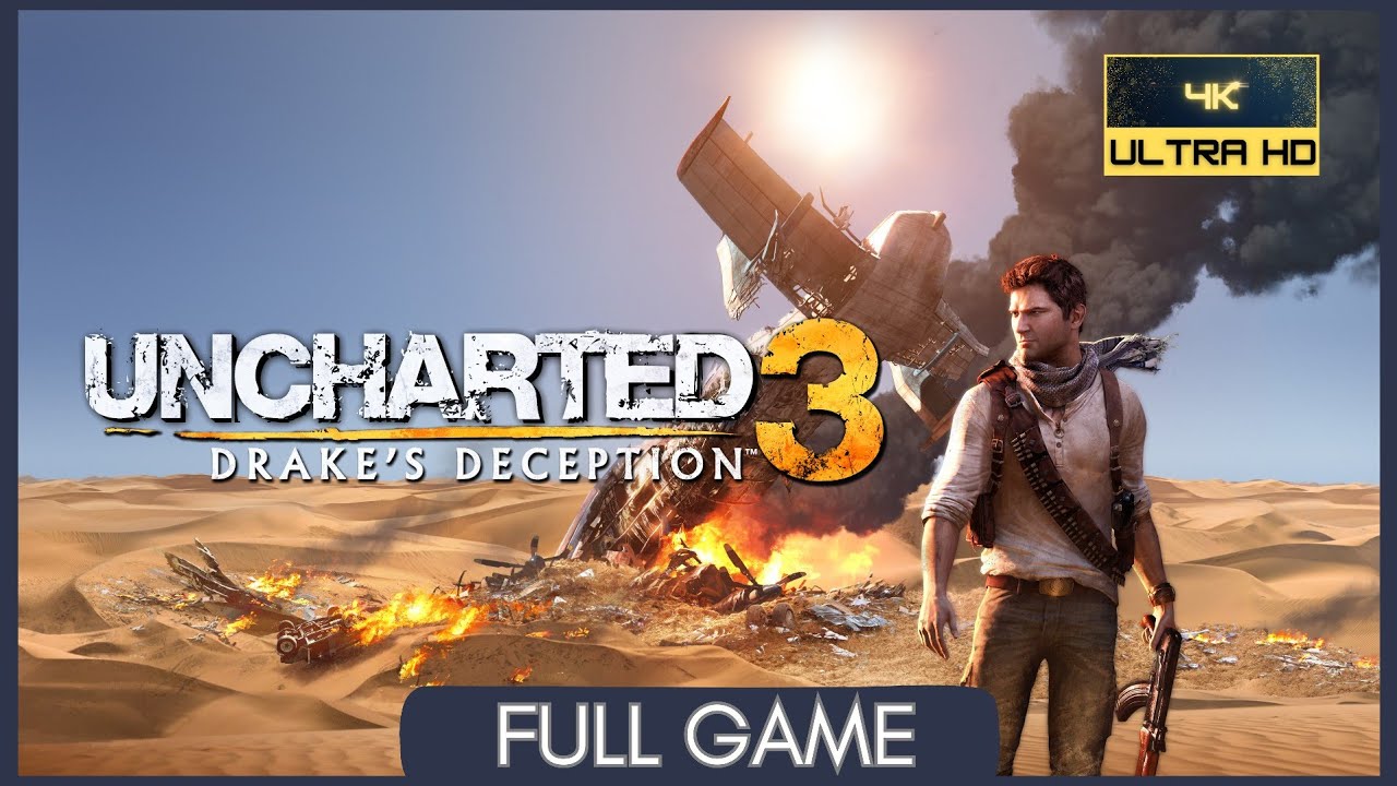 Uncharted 3: Drake's Deception, Full Game, No Commentary, *PS5