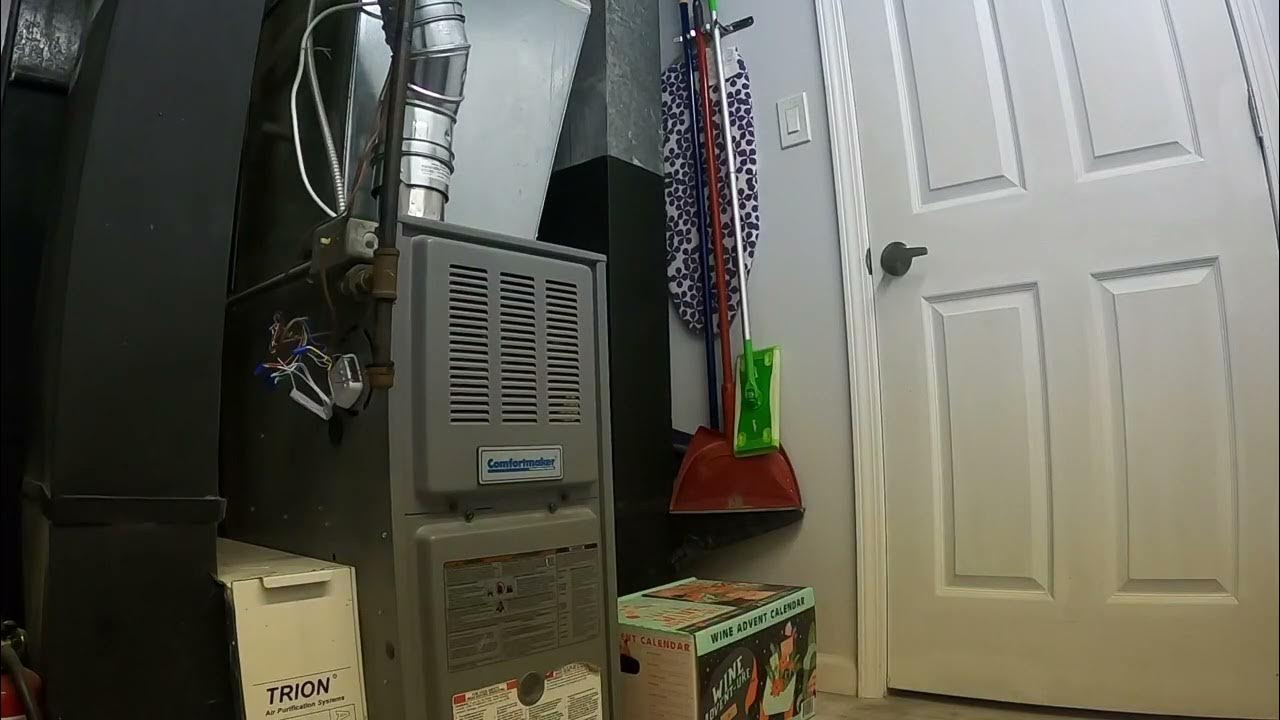 Furnace sputtering before turning on YouTube