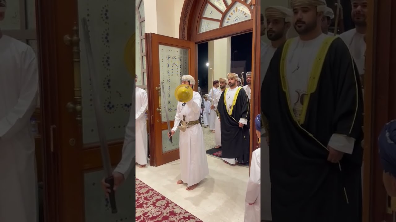 العازي اسامة سالم الحنظلي  في ملكة - عقد قران منذر الحنظلي 