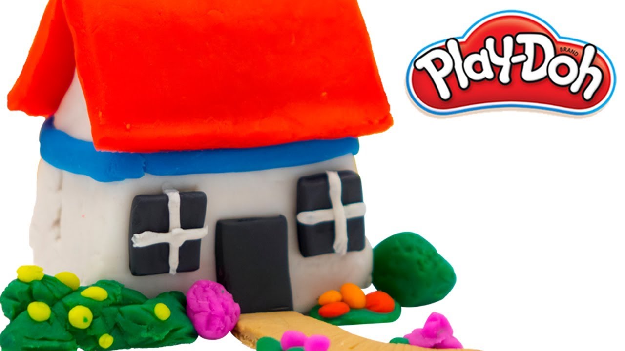 Play Doh How to make a House | Create a 