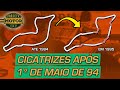 AS CICATRIZES QUE A MORTE DE SENNA DEIXOU EM 7 CIRCUITOS DA F1