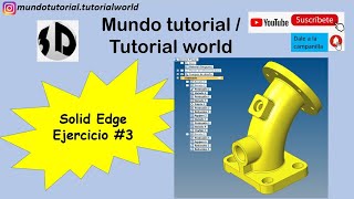 Solid Edge. Part. Exercise #3