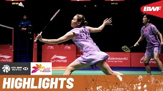 Iwanaga/Nakanishi square off against Jia/Zhang for the title