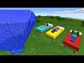 ПОД КАКОЙ КРОВАТЬЮ ДОМ НУБА ПРОТИВ ЦУНАМИ ! ПРО ПОСТРОИЛ ДОМ MINECRAFT МУЛЬТИК