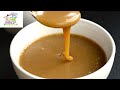 CARAMEL SAUCE Homemade with only 3 ingredients