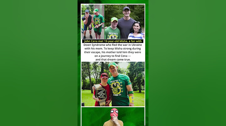 John Cena's Heartwarming Moment With a Fan Who Has Down Syndrome