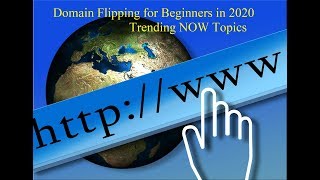 Domain Flipping for Beginners in 2020 Trending NOW Topics