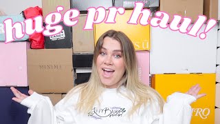 huge pr unboxing! *free makeup haul* 2023 🤍