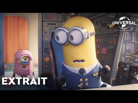 Les Minions 2 : Il était une fois Gru - Extrait "Atterrissage" VF [Actuellement au cinéma]