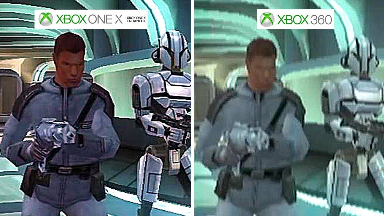 Star Wars: Knights of the Old Republic - Original Xbox vs. Xbox One S | Graphics Comparison YouTube