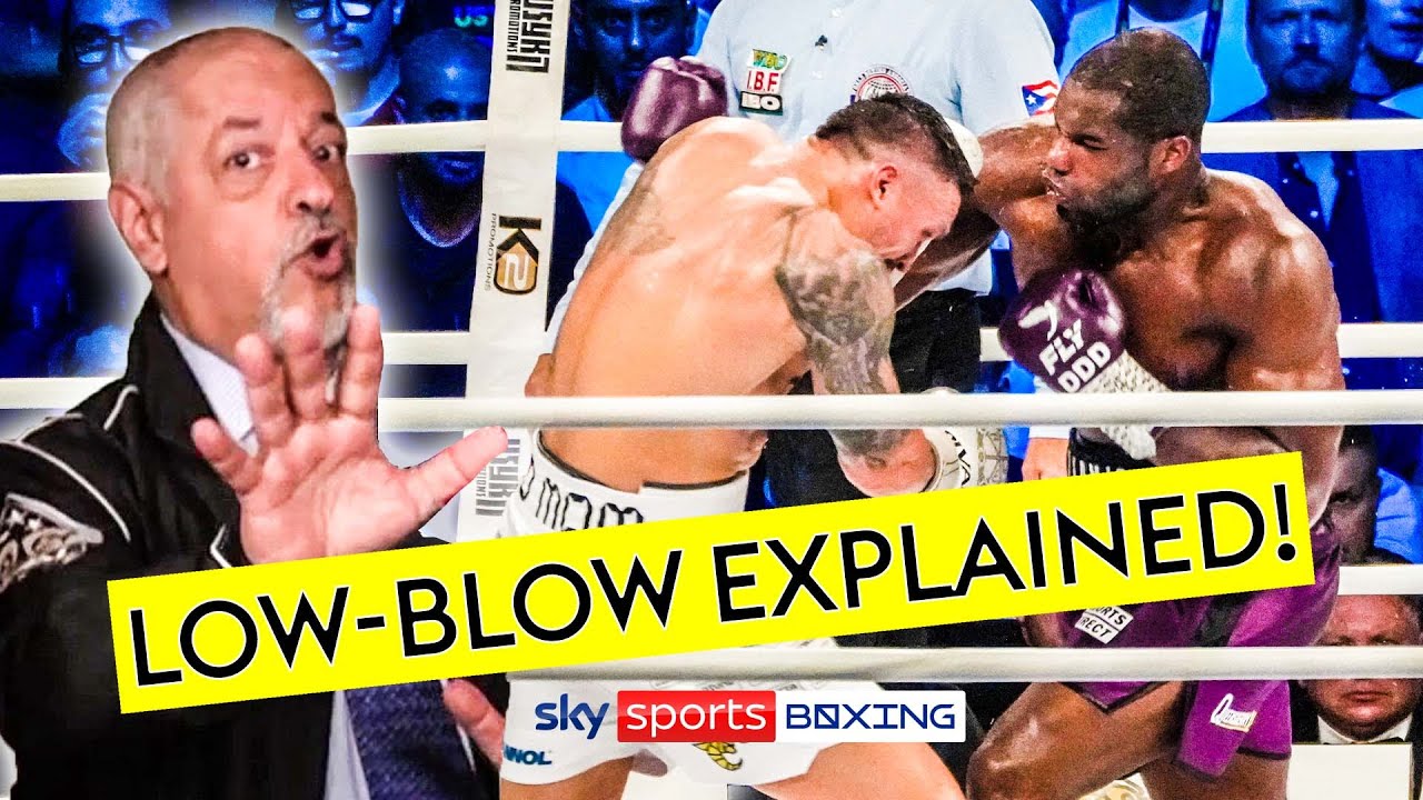 LOW-BLOW EXPLAINED! ⚠️ Why Dubois shot vs Usyk WAS illegal