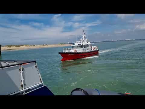 2022 Nederland Vlissingen Loodsboot Wulpen