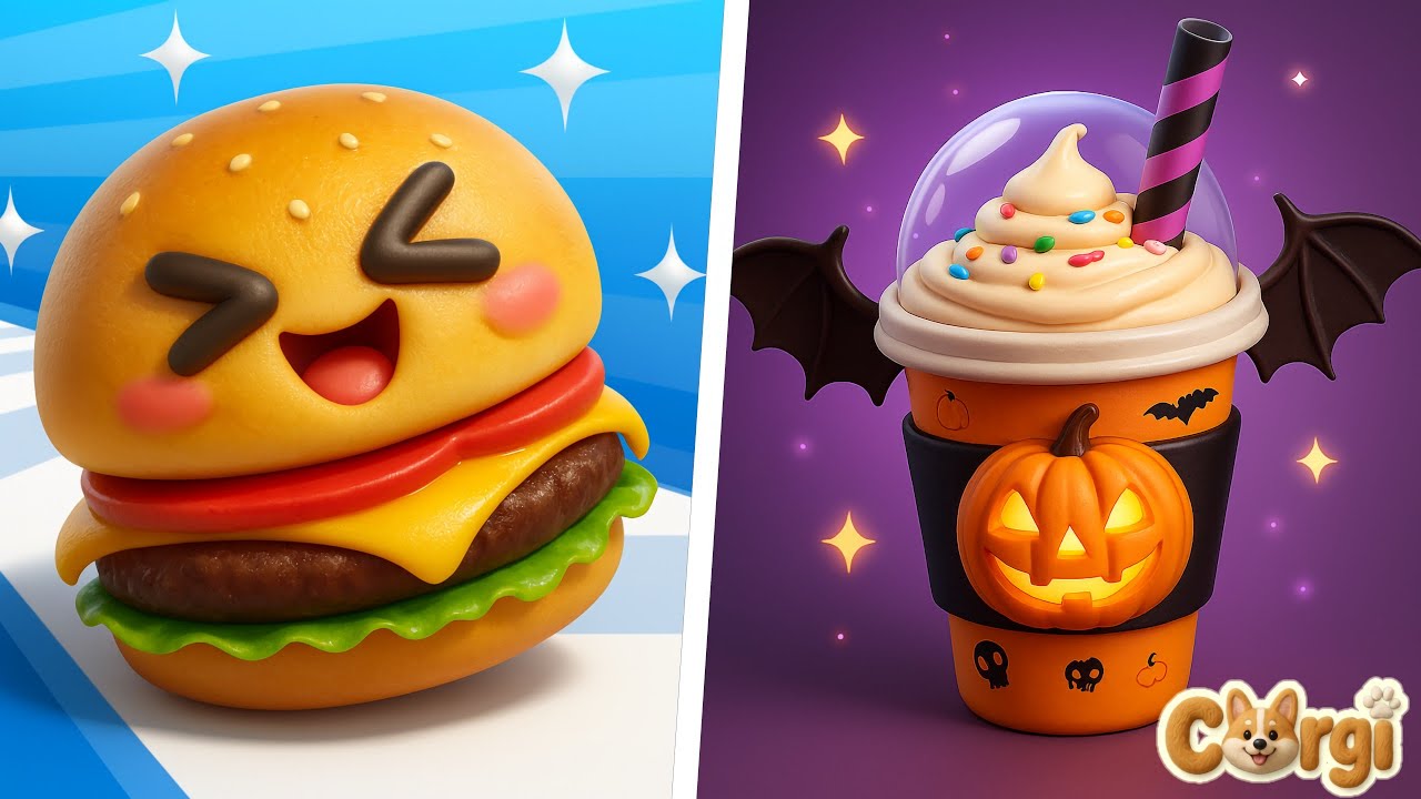 Food Run VS Coffee Stack - All Levels Satisfying Walkthrough Gameplay